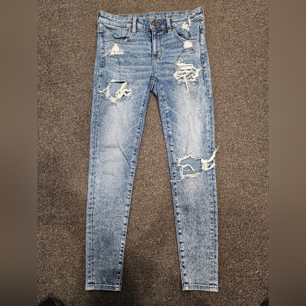American Eagle, size 4, super stretch jeggings jeans women's